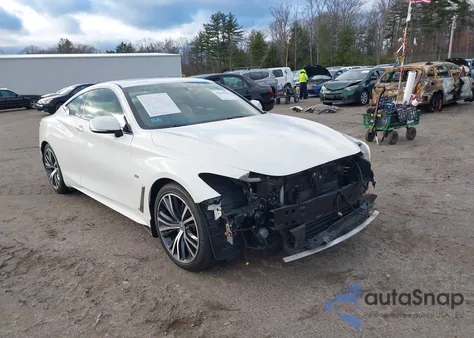 2017 Infiniti Q60 3.0T Premium из США, поврежденный, VIN JN1EV7EL9HM553787